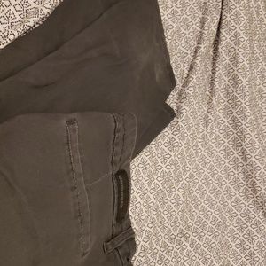 Gray Bootcut Pants